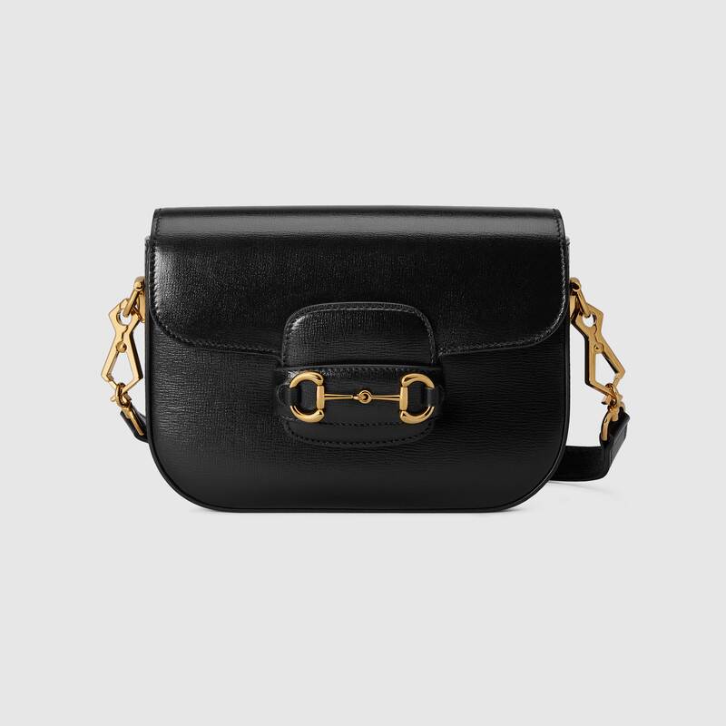 Gucci Horsebit 1955 Mini Shoulder Bag 658574 Black